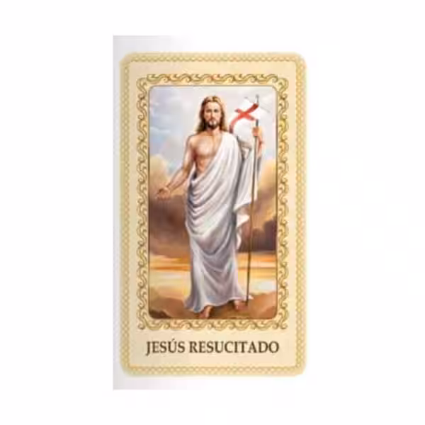 La Esperanza Resucitada: Una mirada a la estampa religiosa de Jesús resucitado