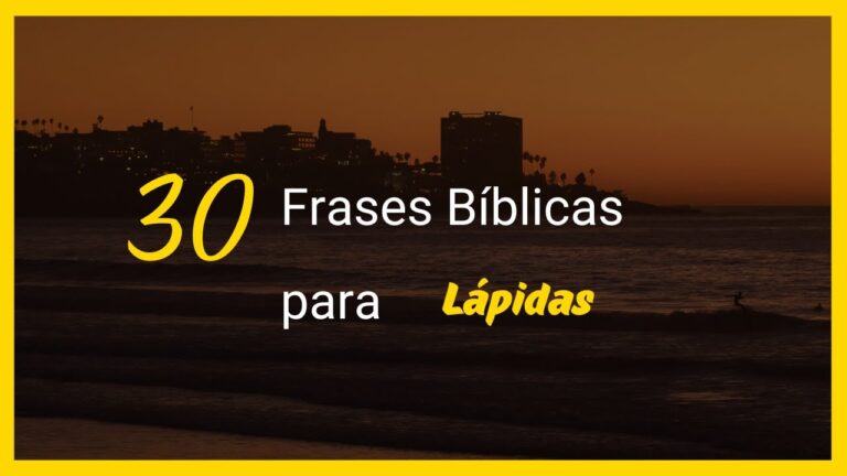 Frases para lápidas cortas bíblicas: Mensajes conmovedores y significativos frases para lapidas cortas biblicas