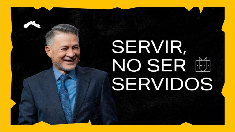 jesus vino a servir no a ser servido