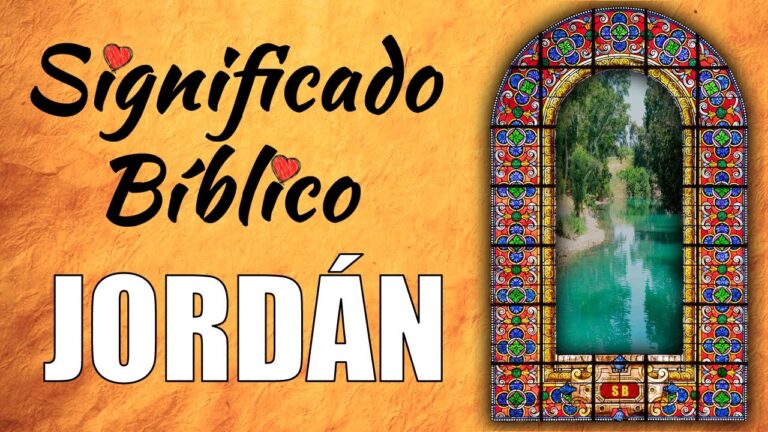 jordan significado biblico