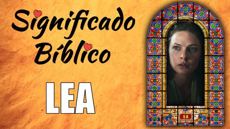lea significado biblico