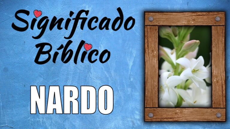nardo significado espiritual