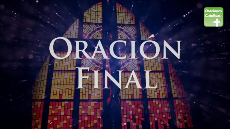 oracion final