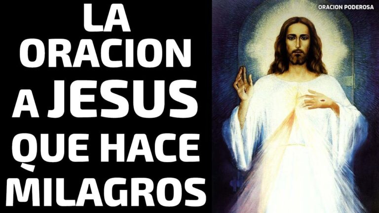 oraciones a jesucristo