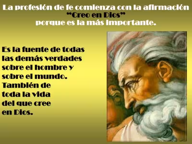 "Creo en Dios": El punto de partida de la fe