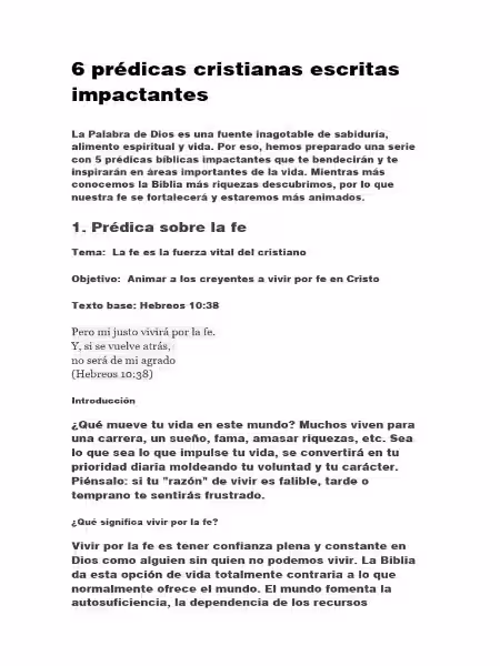 Finding Strength in the Spoken Word: Exploring Christian Sermons