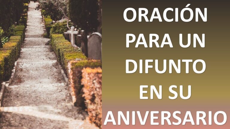 primer aniversario de fallecimiento