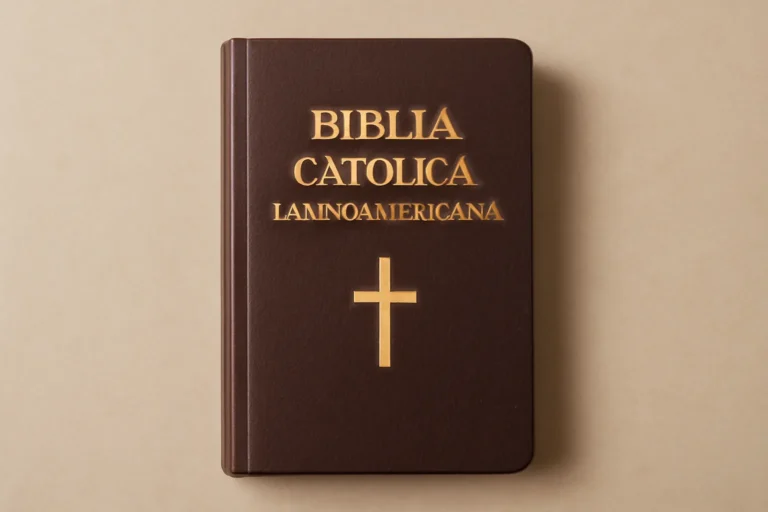 Biblia Católica Latinoamericana: guía completa de edición, traducción y uso litúrgico biblia catolica latinoamericana