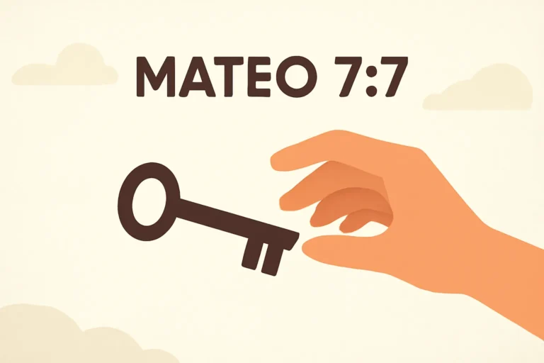 Mateo 7:7 – Significado, interpretación y aplicaciones prácticas mateo 7:7