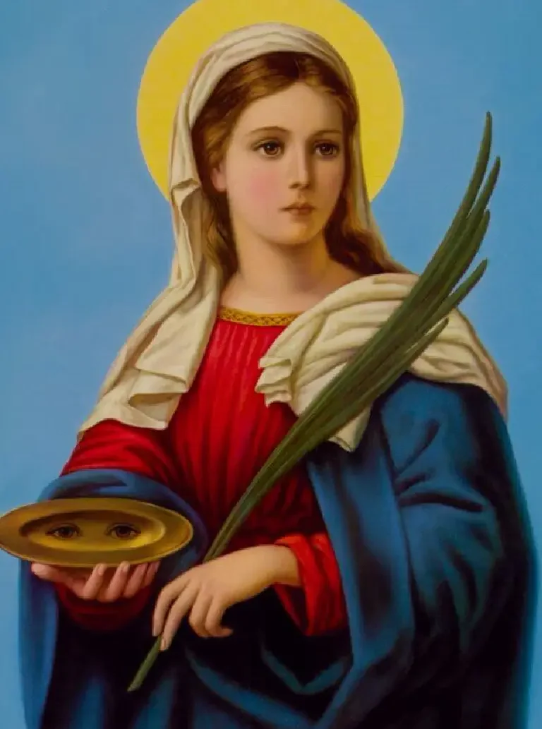 Estampita de Santa Lucía para imprimir gratis — Imagen y oración Proyecto nuevo - 2026-03-22T210326.276