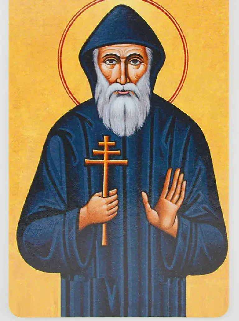 Estampita de San Charbel para imprimir gratis — Imagen y oración Proyecto nuevo - 2026-03-22T211318.431