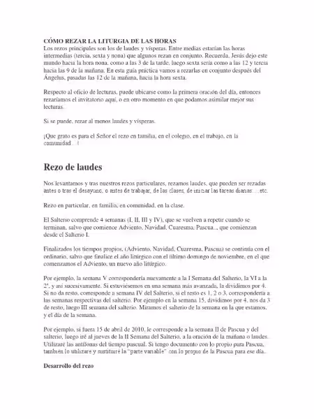 Horas de Rezar: Un Vínculo Profundo con la Fe y la Religión horas_de_rezar