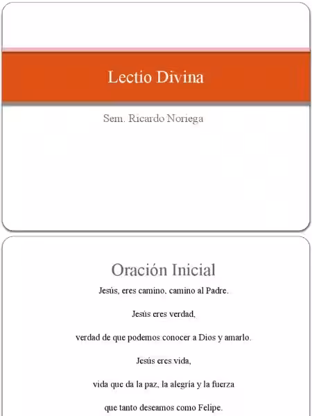 Lexio Divina: Un Viaje Profundo de Oración y Encuentro con lo Sagrado lexio_divina