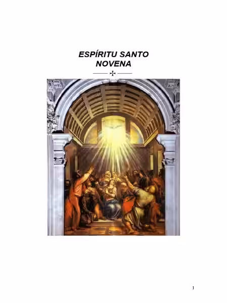 Novena al Espíritu Santo: Profundizando en la Fe y Descubriendo su Poder Transformador novena_la_espiritu_santo
